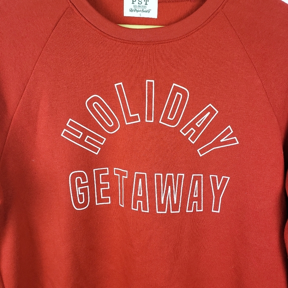 Project Social T | Red Holiday Pullover Sweater S - Picture 2 of 6